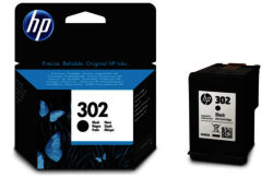 HP 302 Black Original Ink Cartridge (F6U66AE).